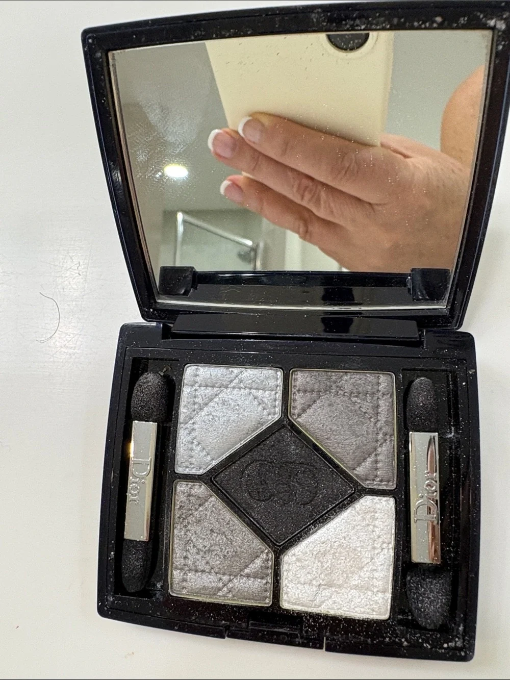 Dior Smoky Neutrals Eyeshadow Palette - Silver, Gray, Black